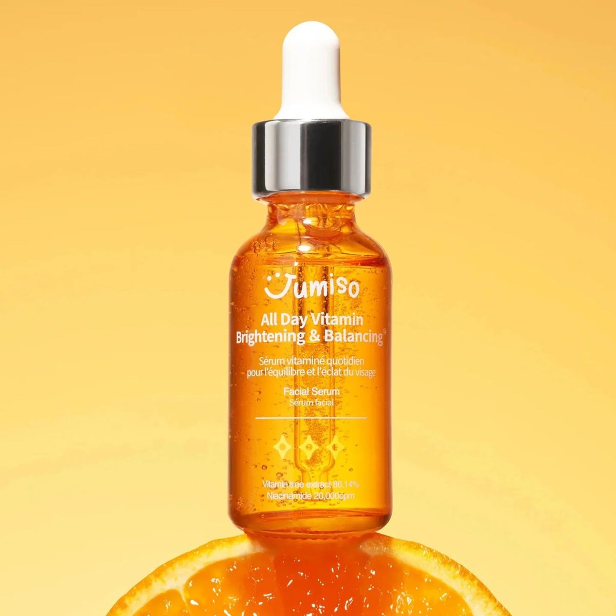 JUMISO All Day Vitamin Brightening & Balancing Facial Serum 30ml MAAS K-BEAUTY Korean Cosmetics