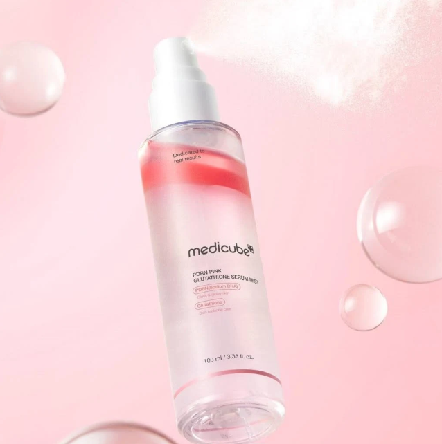 MEDICUBE - PDRN Pink Glutathione Serum Mist - 100 ml MAAS K-BEAUTY Korean Cosmetics