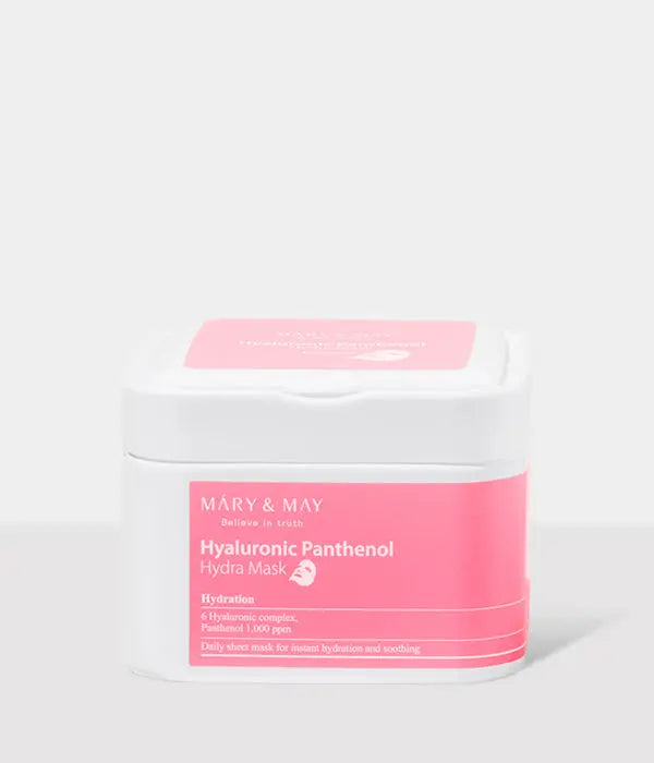 Mary & May Hyaluronic Panthenol Hydra Mask (30 masques) MAAS K-BEAUTY