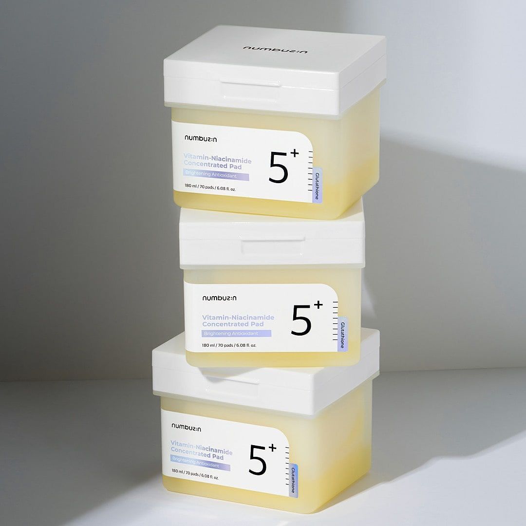 NUMBUZIN Vitamin-Niacinamide Pad 5+ 70 pad MAAS K-BEAUTY Korean Cosmetics