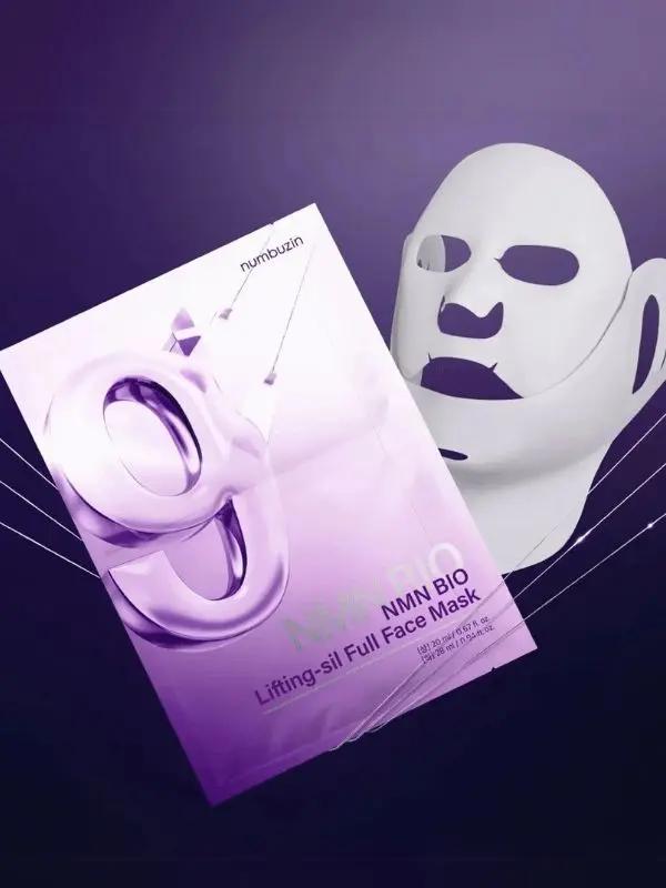 NUMBUZIN No.9 AD Bio Lifting Full Cover Facial Mask MAAS K-BEAUTY Korean Cosmetics