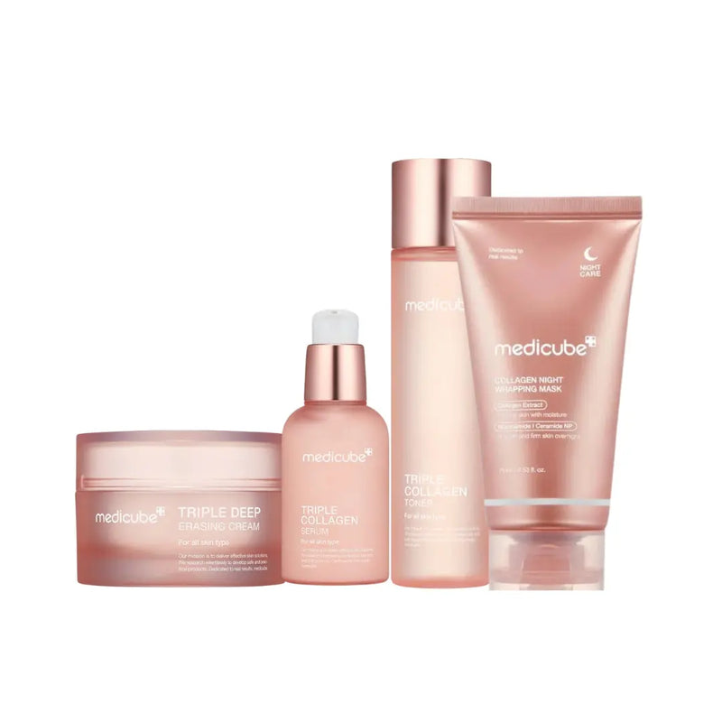 Pack pour Maman – Éclat & Jeunesse avec Medicube Triple Collagen MAAS K-BEAUTY