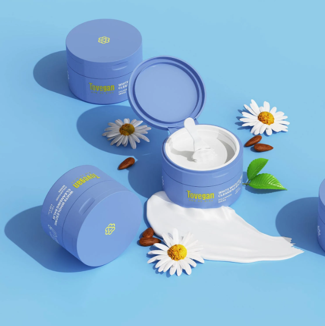 Tovegan White Wholesome Cleansing Balm – 120 ml MAAS K-BEAUTY Korean Cosmetics