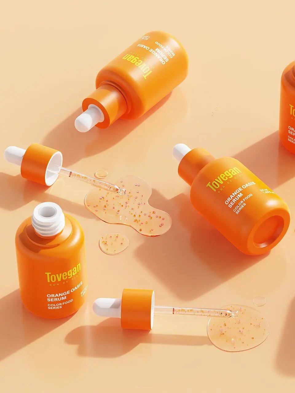 TOVEGAN Orange Oasis Serum – 50 ml MAAS K-BEAUTY Korean Cosmetics