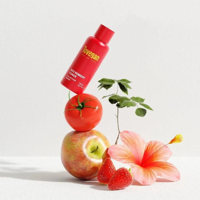 TOVEGAN Red Remedy Toner – 150 ml MAAS K-BEAUTY Korean Cosmetics