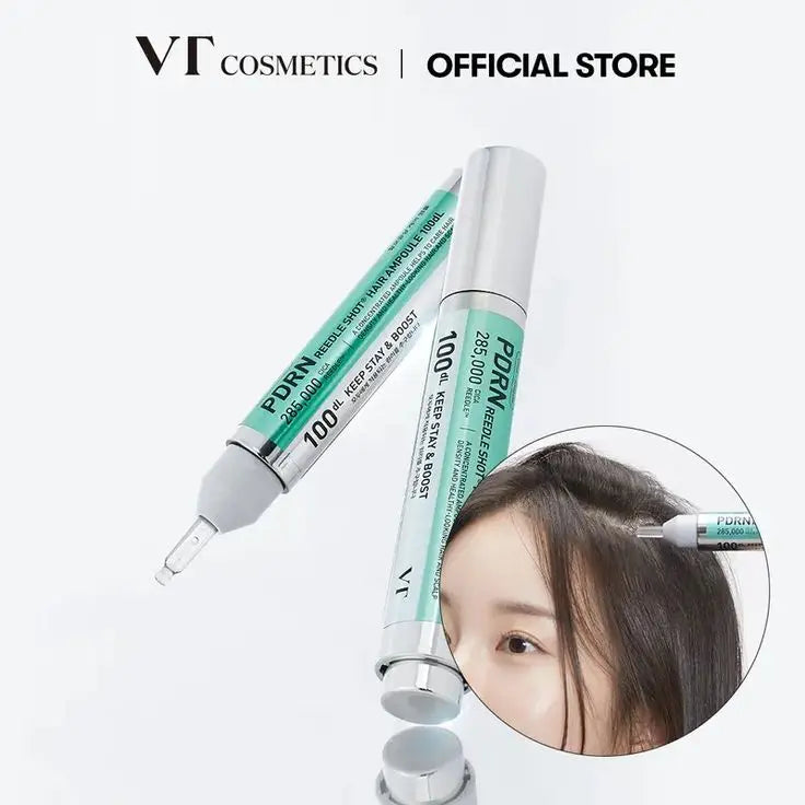 VT Cosmetics - PDRN Reedle Shot Hair Ampoule 100dL 15ml MAAS K-BEAUTY Korean Cosmetics