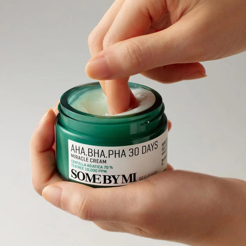 SOME BY MI AHA BHA PHA 30 Days Miracle Cream 60g MAAS K-BEAUTY Korean Cosmetics