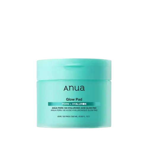 Anua PDRN 100 Hyaluronic Acid Glow Pad – pads tonifiants