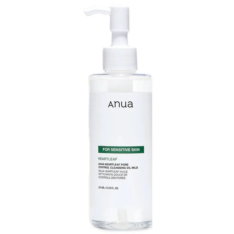 Anua Heartleaf Pore Control Cleansing Oil Mild MAAS K-BEAUTY Korean Cosmetics