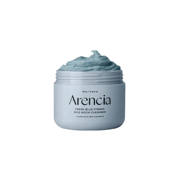 Arencia Fresh Blue Hyssop Rice Mochi Cleanser – nettoyant visage