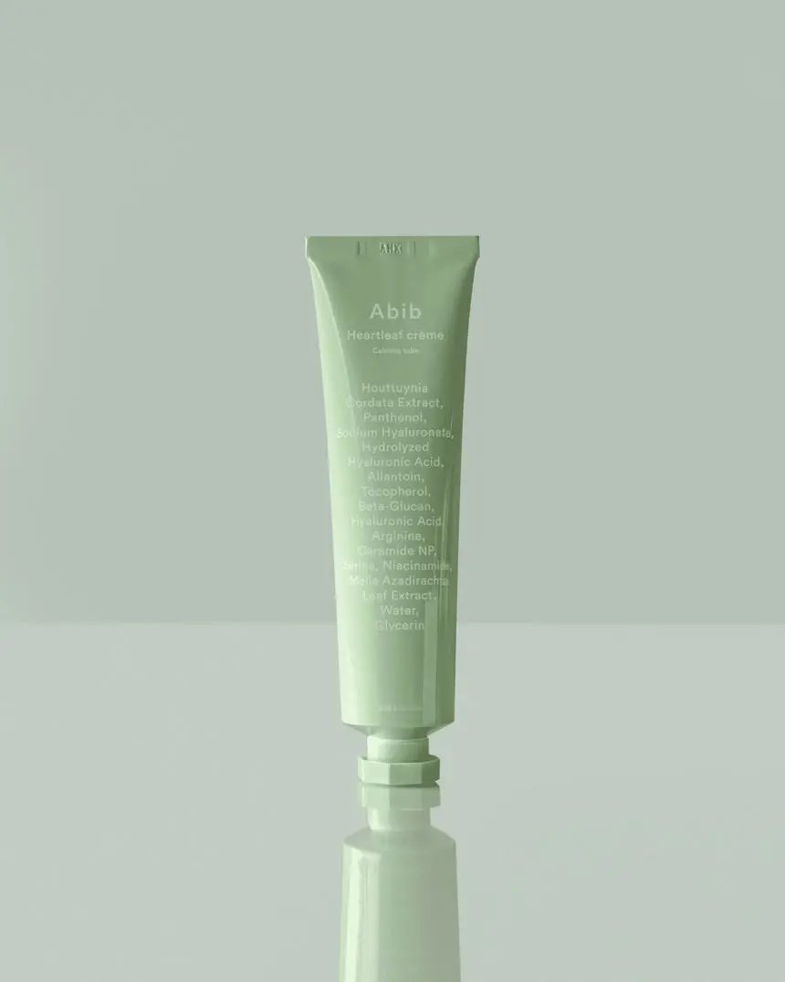 ABIB – Heartleaf Crème Calming Tube – Crème apaisante visage 75ml MAAS K-BEAUTY Korean Cosmetics
