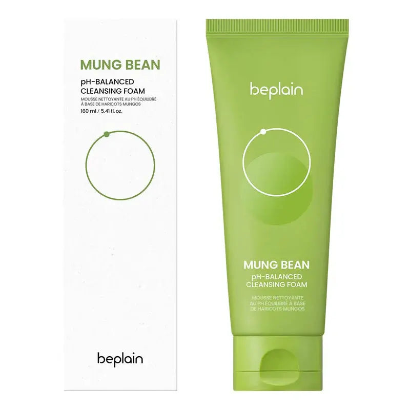 BEPLAIN - Mung Bean Ph-balanced Cleansing Foam Jumbo MAAS K-BEAUTY Korean Cosmetics