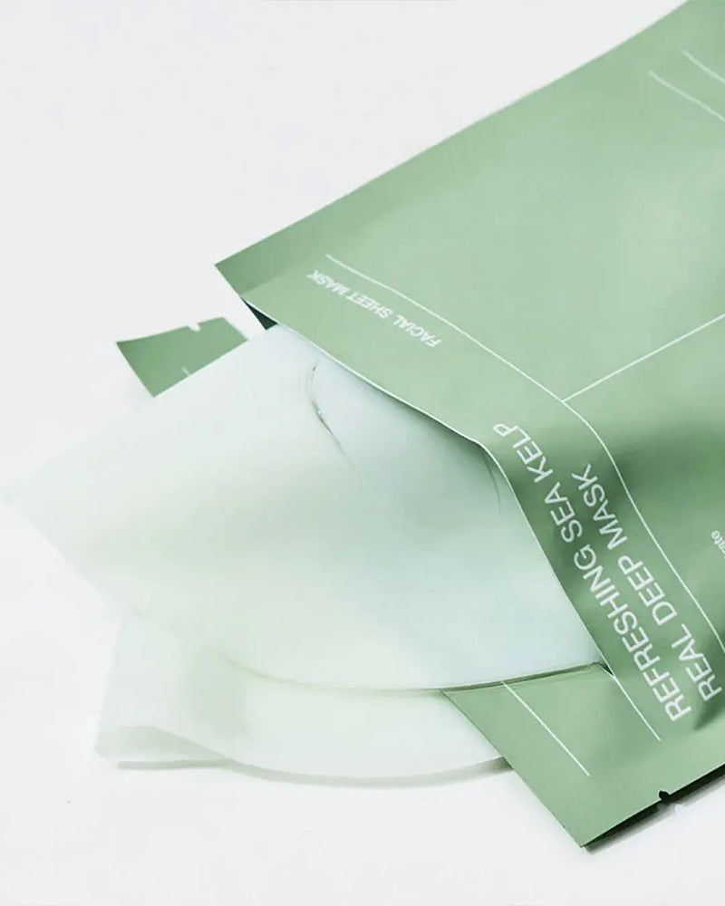 Biodance Refreshing Sea Kelp Real Deep Mask ( 4 x 34g ) MAAS K-BEAUTY Korean Cosmetics