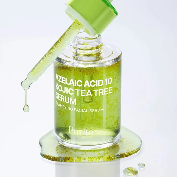 PURITO SEOUL Azelaic Acid 10 Kojic Tea Tree Serum 30ml MAAS K-BEAUTY Korean Cosmetics