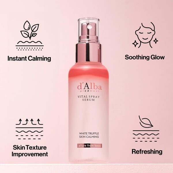 d'Alba White Truffle Vital Spray Serum 100ml – brume sérum peaux sensibles