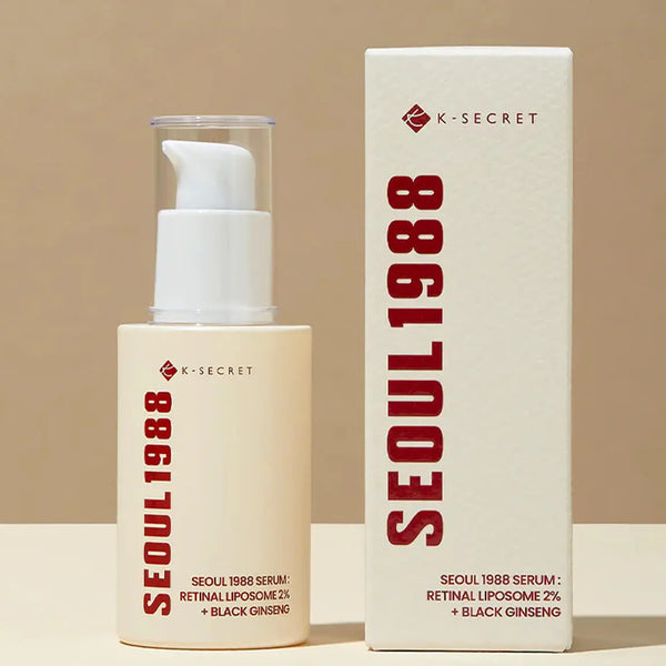 K-Secret Seoul 1988 Serum: Retinal Liposome 2% + Black Ginseng 30ml – sérum visage