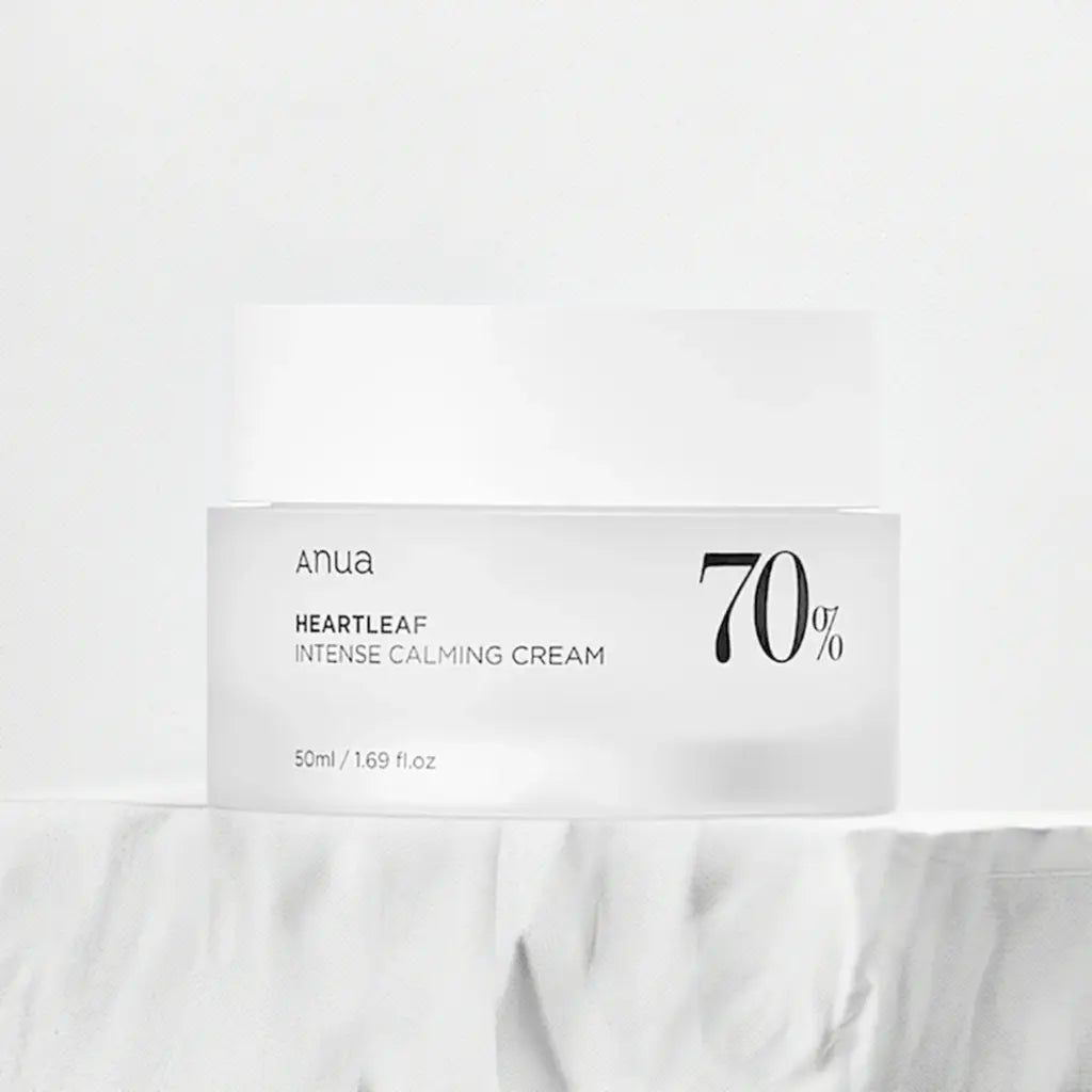 ANUA - Heartleaf 70% Crème Apaisante Intense MAAS K-BEAUTY PARIS