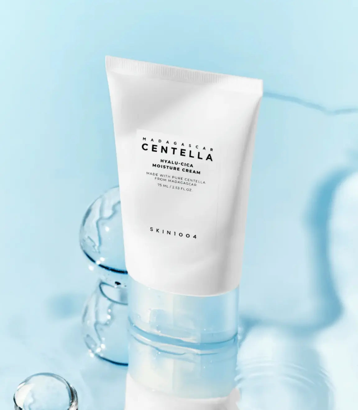 SKIN1004 - Madagascar Centella Hyalu-Cica Moisture Cream - Crème hydratante 75ml MAAS K-BEAUTY PARIS