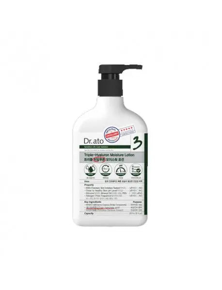 DR.ATO Lotion Hydratante Triple Hyaluronique - 310ml MAAS K-BEAUTY PARIS