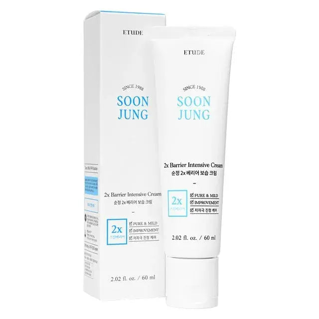 Etude SOON JUNG 2x Barrier Intensive Cream MAAS K-BEAUTY PARIS
