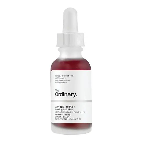 THE ORDINARY AHA 30% + BHA 2% Peeling Solution MAAS K-BEAUTY PARIS