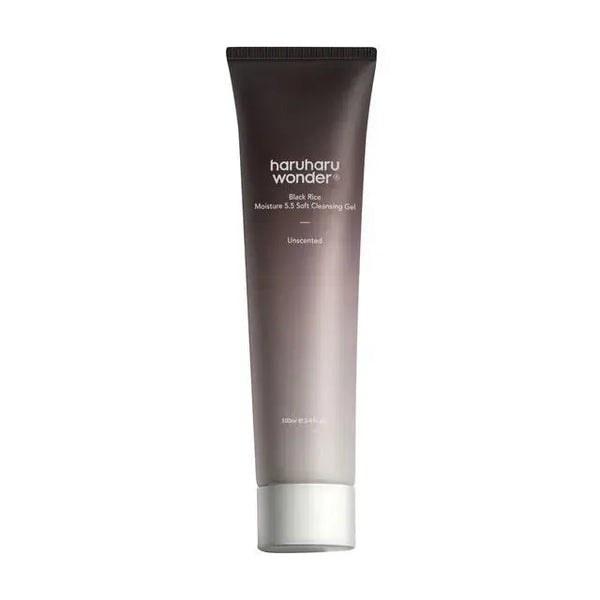 Haruharu Black Rice Moisture 5.5 Soft 100ml – nettoyant visage