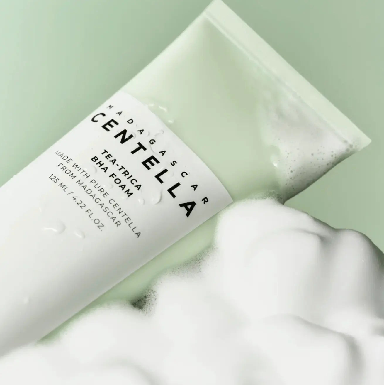 SKIN1004 - Madagascar Centella Tea-trica BHA Foam - Mousse nettoyante 125ml MAAS K-BEAUTY PARIS