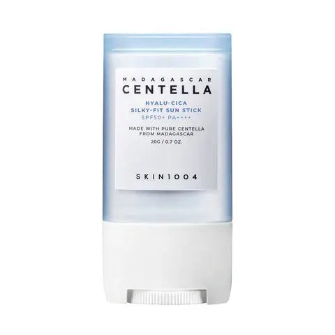 SKIN1004 - Madagascar Centella - Hyalu-cica Silky-fit Stick solaire 20g MAAS K-BEAUTY PARIS