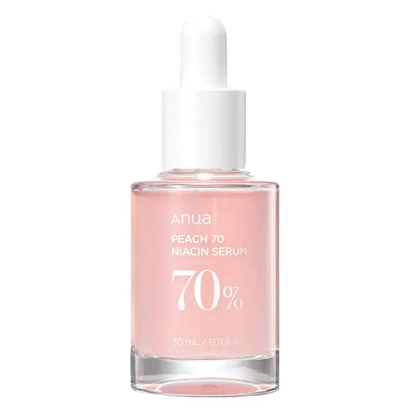 ANUA 70% Niacin Peach Serum 30ml MAAS K-BEAUTY PARIS