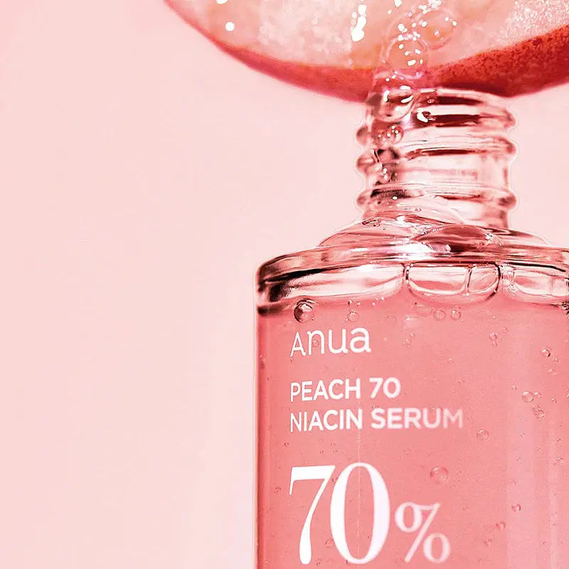 ANUA 70% Niacin Peach Serum 30ml MAAS K-BEAUTY PARIS
