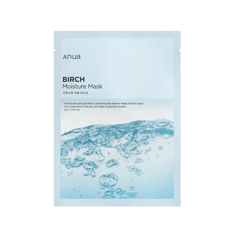 ANUA Birch Moisture Sheet Mask MAAS K-BEAUTY PARIS