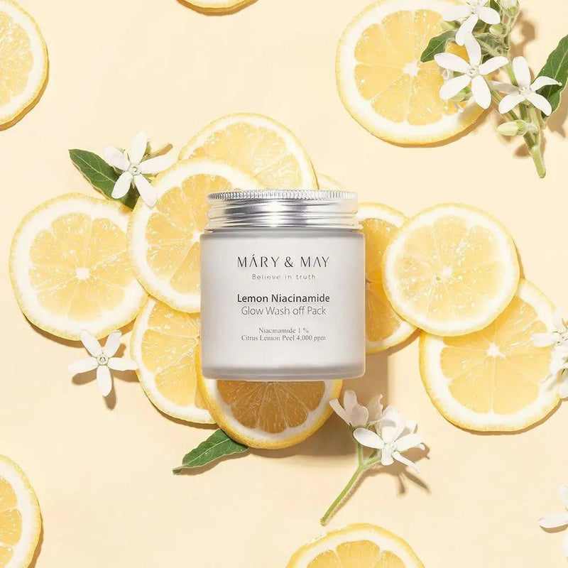 Mary&May Lemon Niacinamide Glow 125g MAAS K-BEAUTY Korean Cosmetics