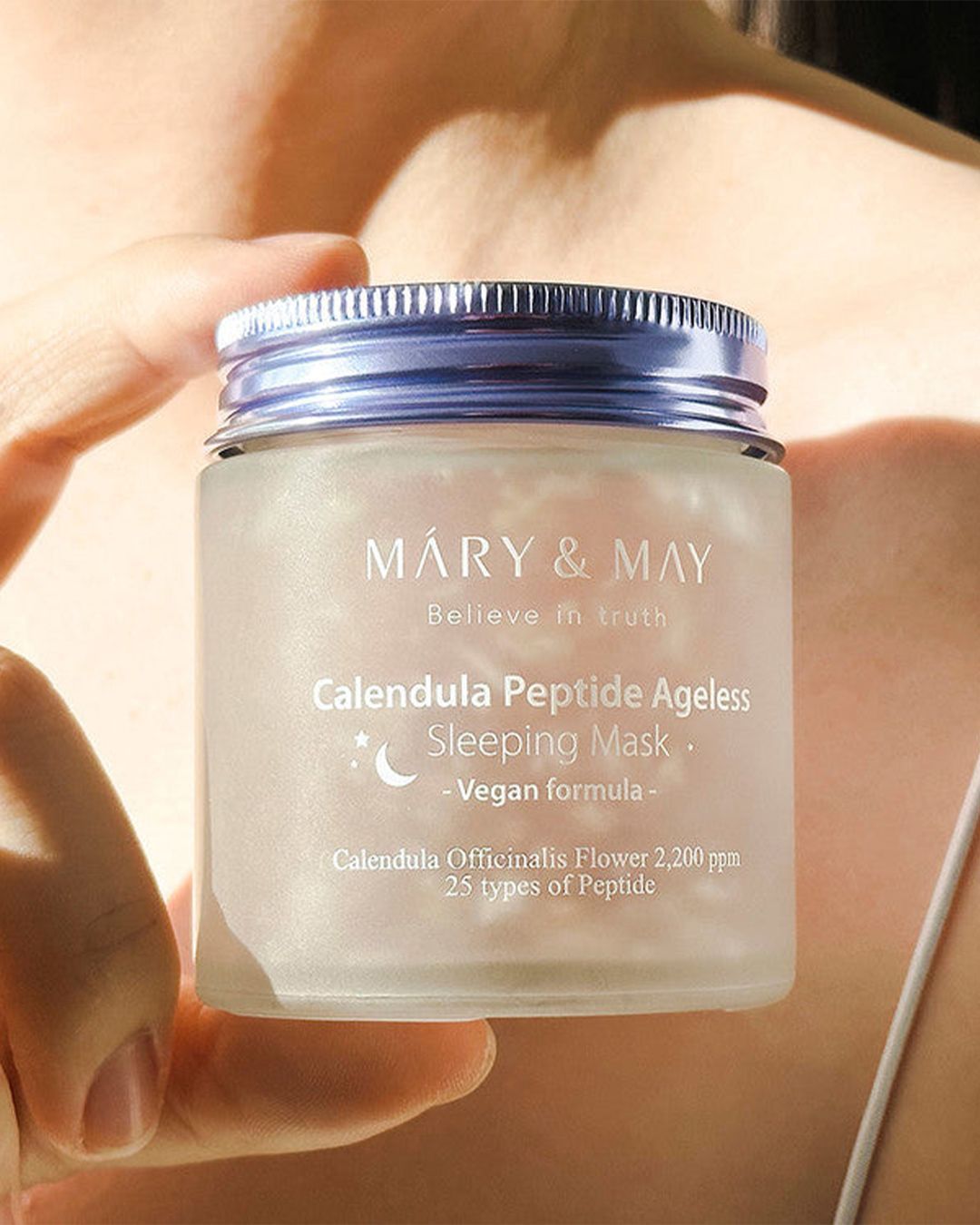 Mary&May Calendula Peptide Ageless Sleeping Mask MAAS K-BEAUTY Korean Cosmetics