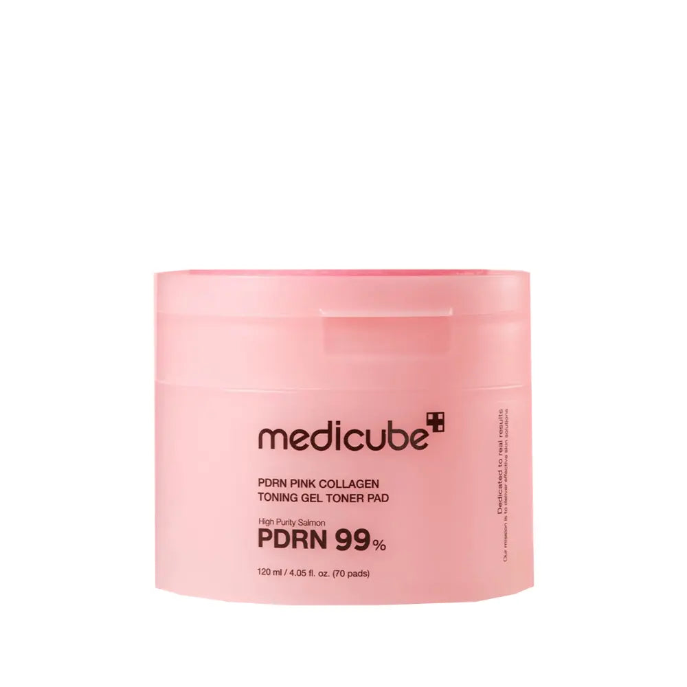 Medicube PDRN Pink Collagen Toning Gel Toner Pad 120ml – pads toniques collagène