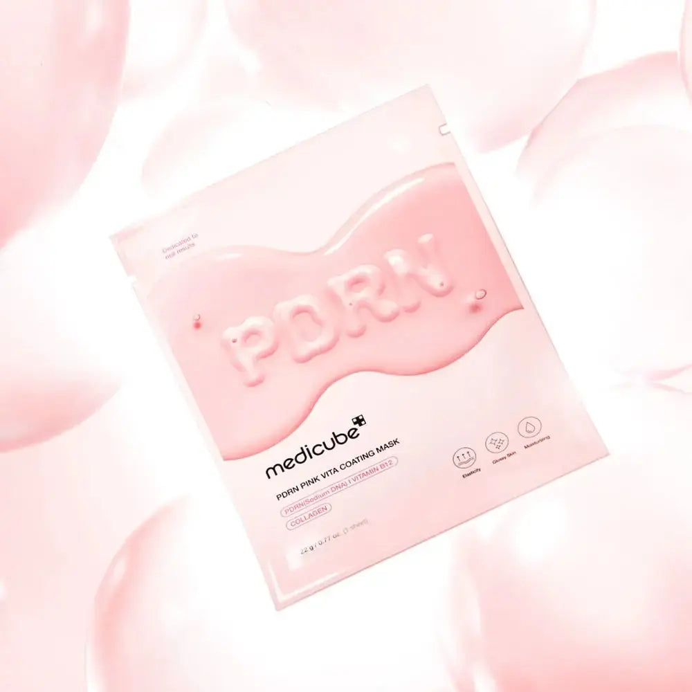 Medicube PDRN Pink Vita Coating Mask – masque hydratant et repulpant