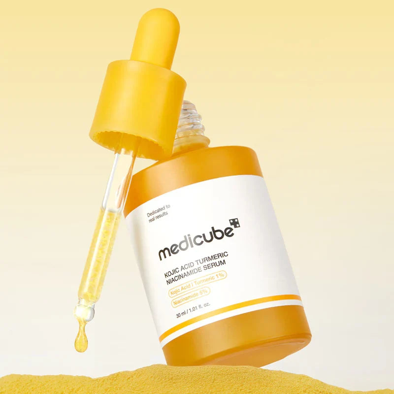 Medicube Kojic Acid Turmeric Niacinamide Serum 30ml – acide kojique et curcuma