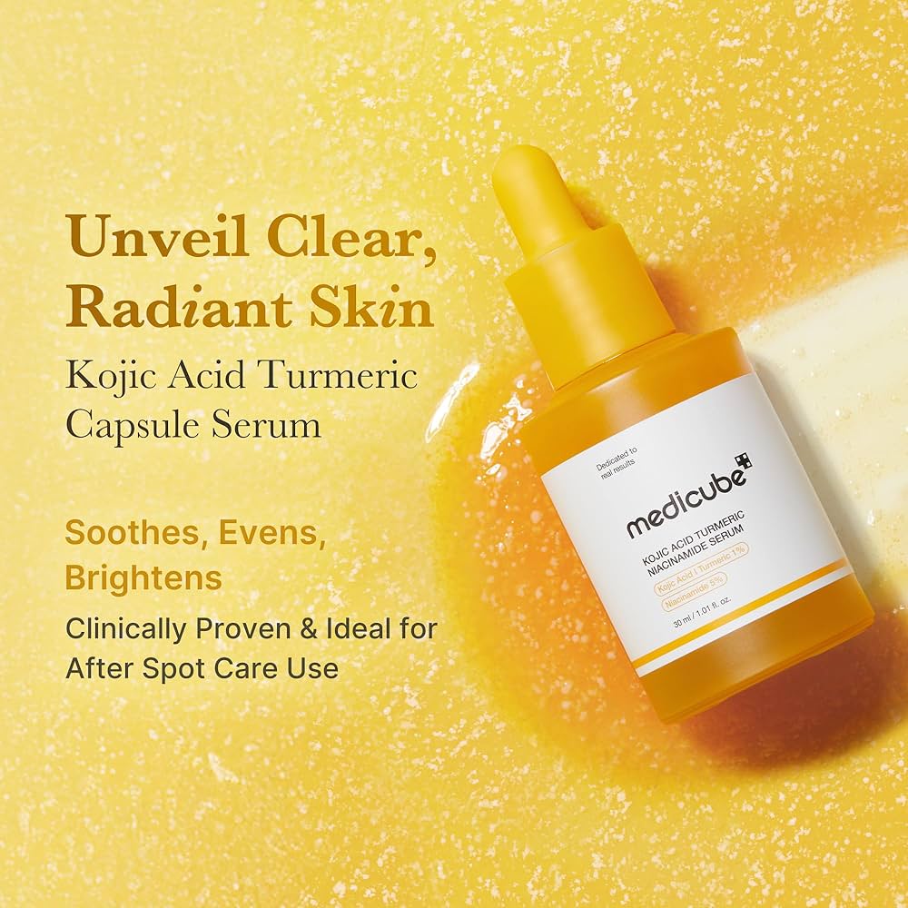 Medicube Kojic Acid Turmeric Niacinamide Serum 30ml – sérum à capsules