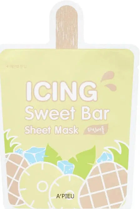 A'pieu Icing Sweet Bar Sheet Mask Pineapple MAAS K-BEAUTY Korean Cosmetics